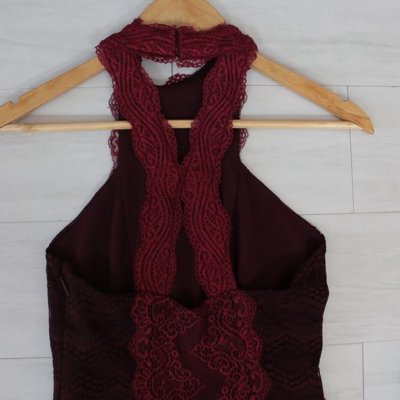 Free People Natasha Lace Mini Dress - Picture 7 of 9